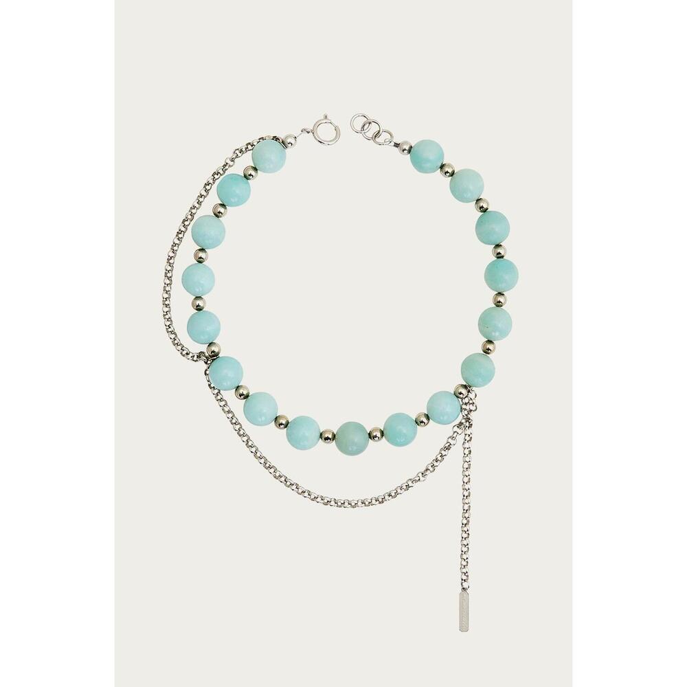 NEW JUSTINE CLENQUET alabama choker in silver